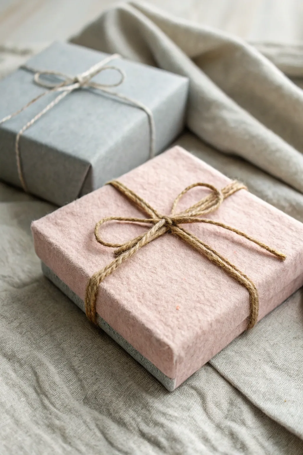 Gift sustainably with these charming felt gift boxes, perfect for eco-conscious giving.
