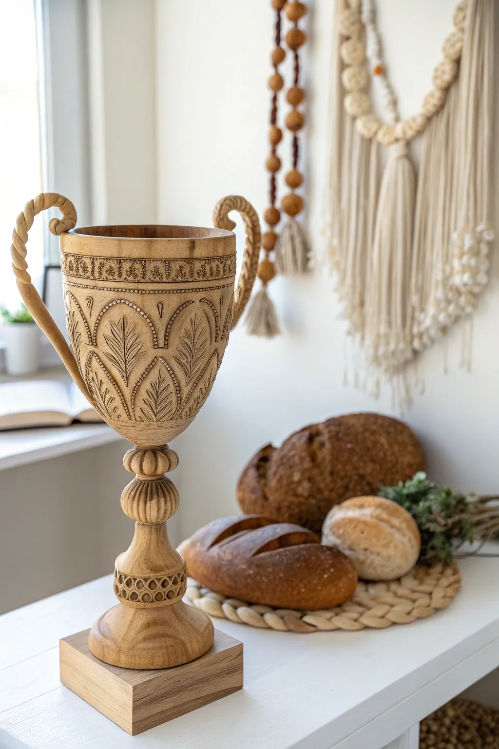 Craft your way to victory with the Breadwinner costume—where wit meets artisan charm!