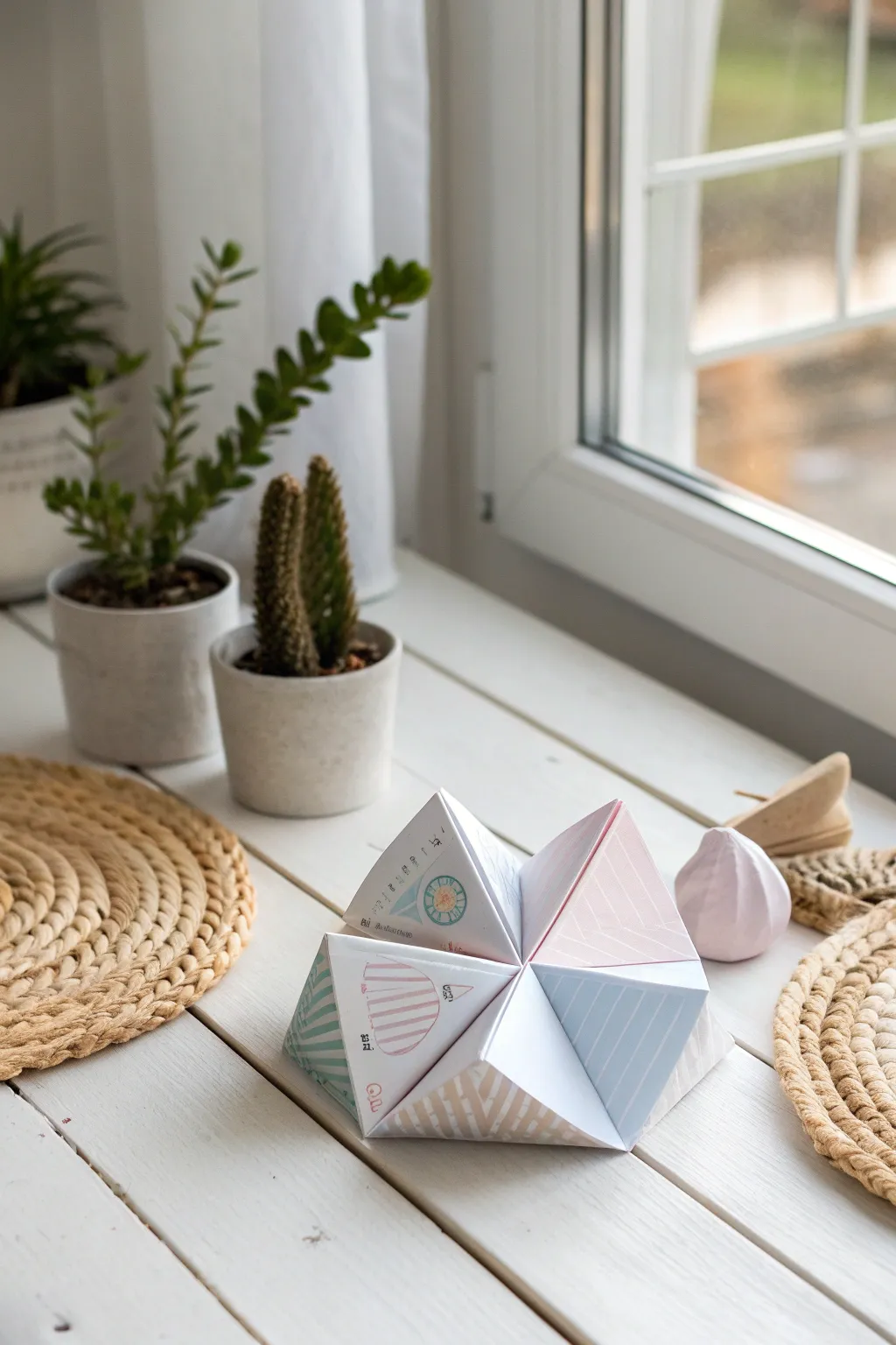 Discover playful ways to tidy up with this charming paper fortune teller!