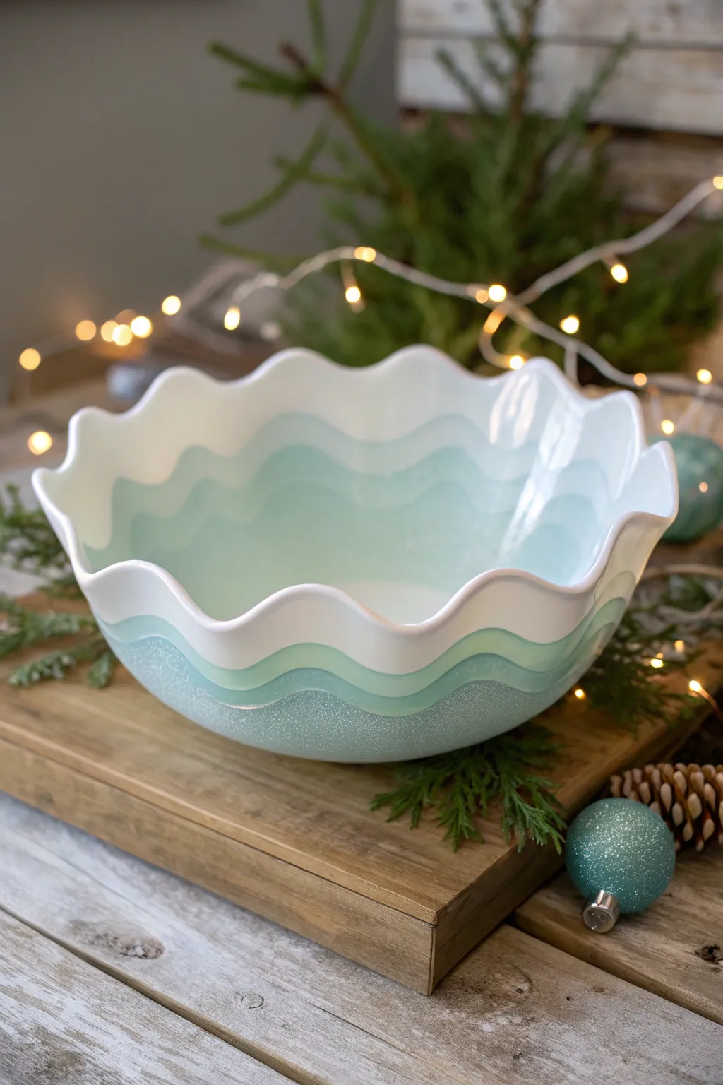 Elevate your holiday decor with the elegance of fused glass bowls — where simplicity meets artistry.