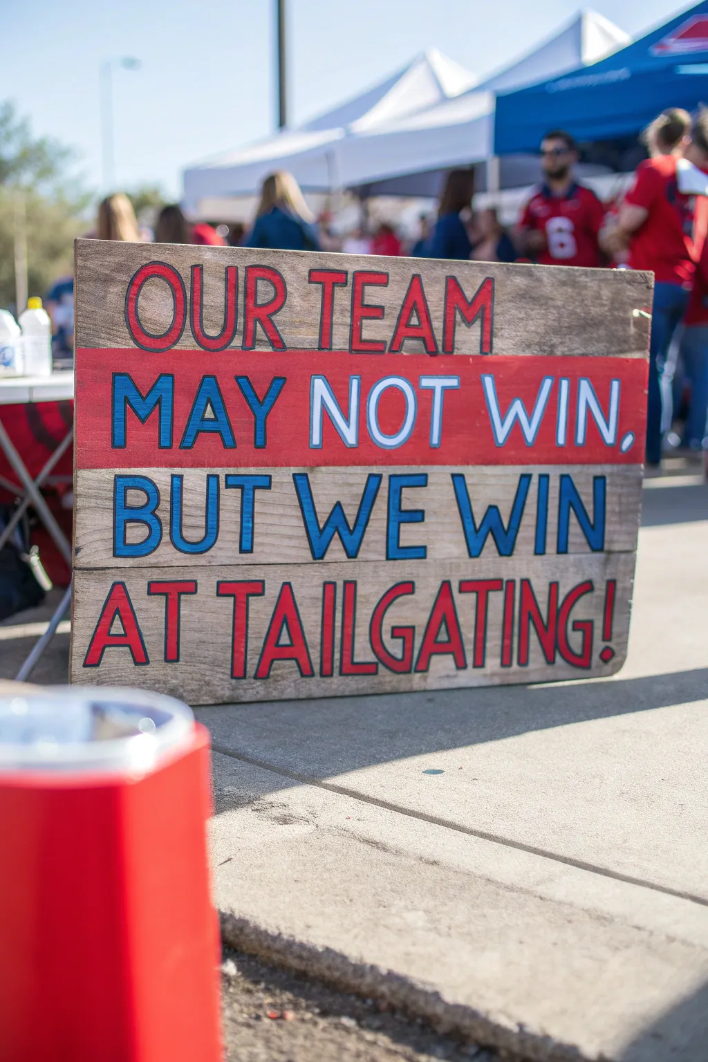 Winning hearts with creativity, one tailgate at a time!