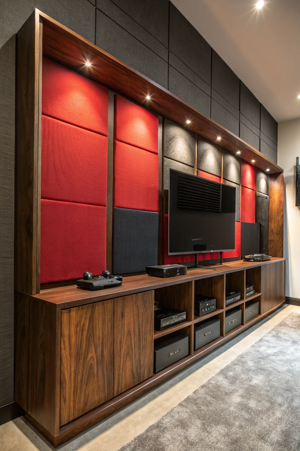 Elevate your gaming space with stylish soundproofing shelves that blend functionality with craftsmanship.
