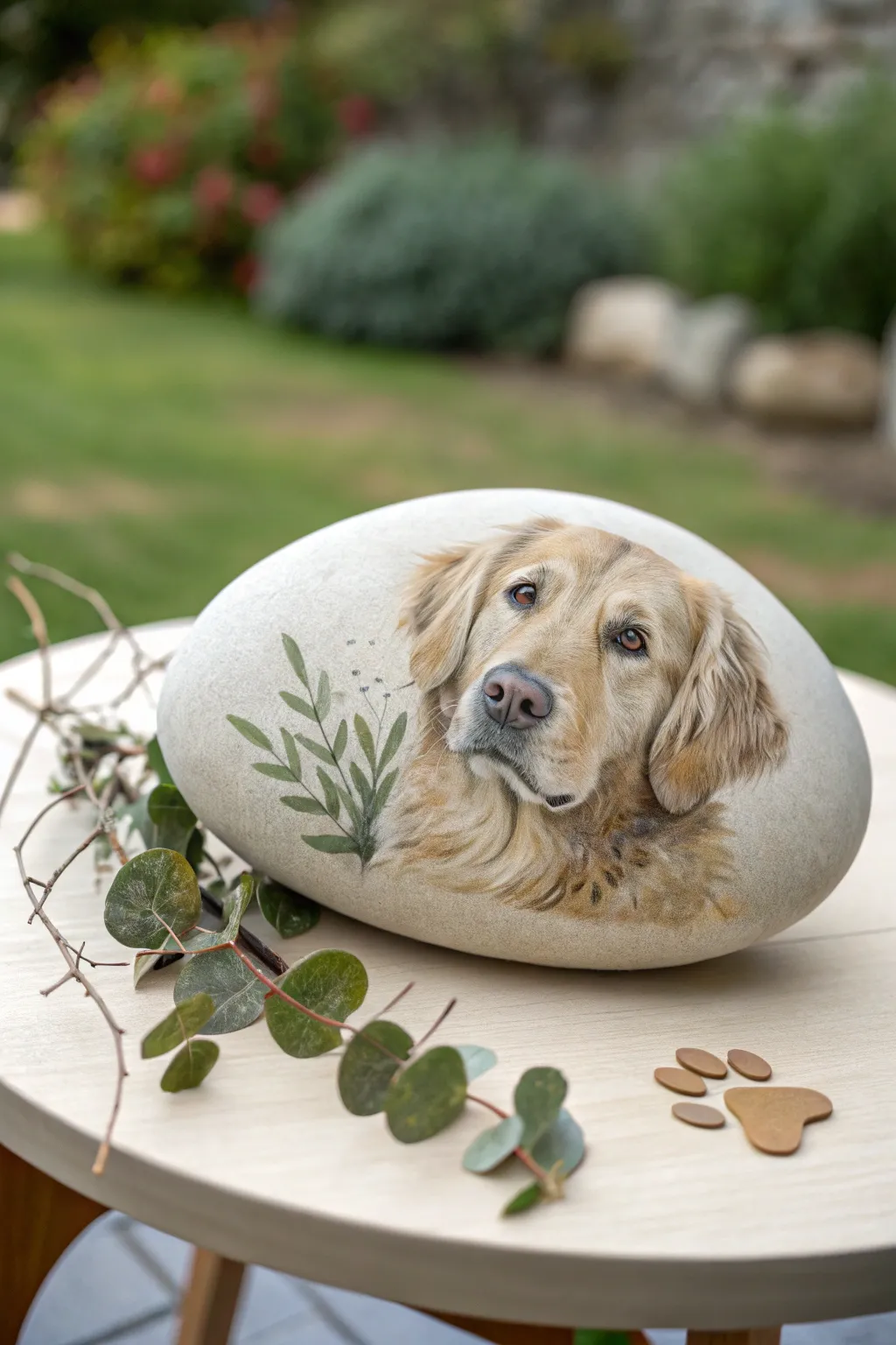 Keep their memory alive with beautifully crafted pet tribute stones. 🌿💛