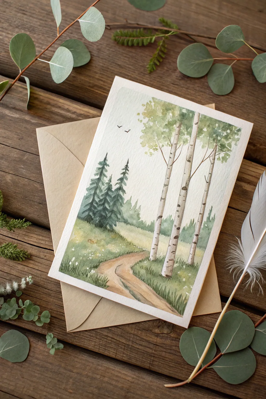 Send a piece of serene nature to uplift and heal. 🌿✨ #NatureInspiredCards