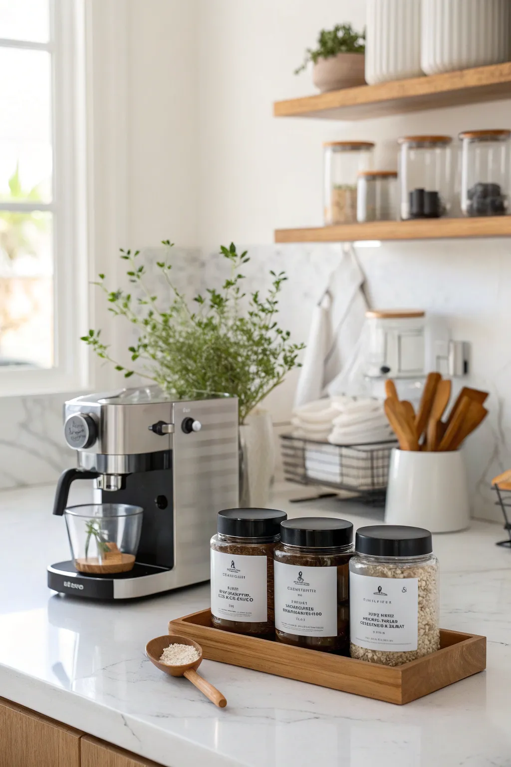 Elevate your coffee game with a home barista kit that blends style and flavor. Perfect for gifting this holiday season! ☕✨