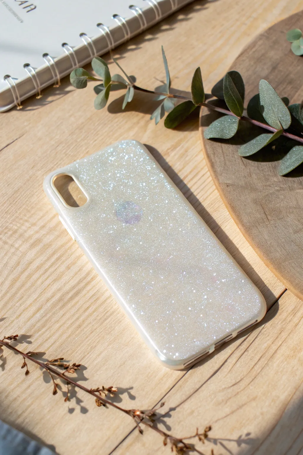 Elevate your phone's style with a touch of glittering elegance.