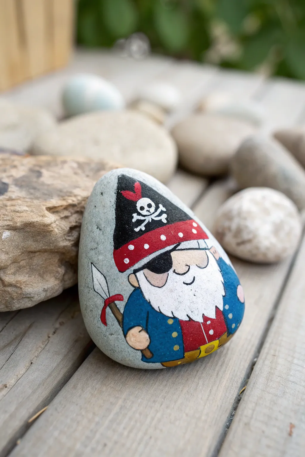 Unleash your creativity with a charming gnome in disguise—perfect for adding a playful touch to your decor!