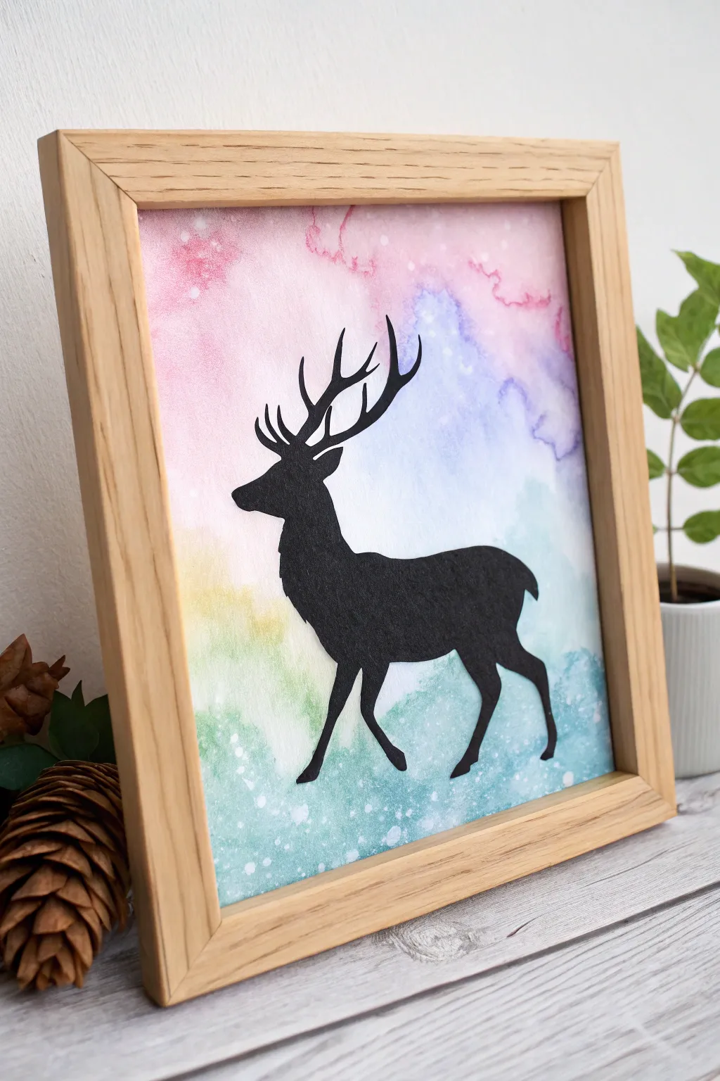 Elevate your space with minimalist animal silhouette art, where simplicity meets natural beauty.
