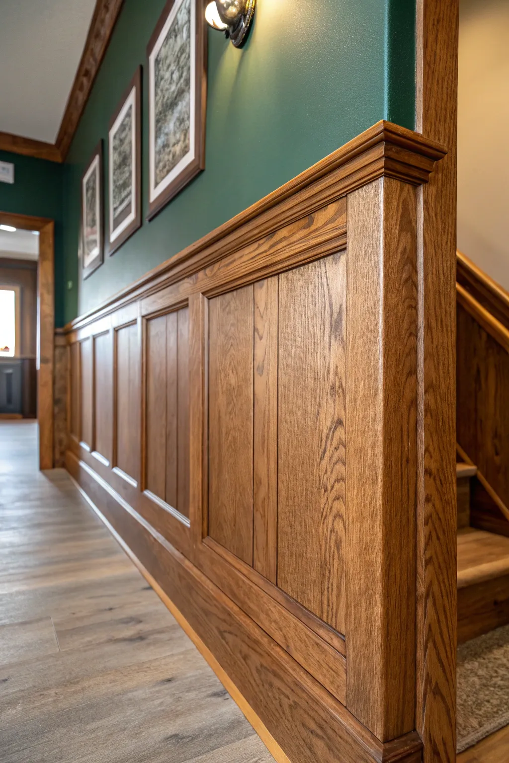 Elevate your space with the natural charm of exposed wood trim. #Craftsmanship #DesignInspiration