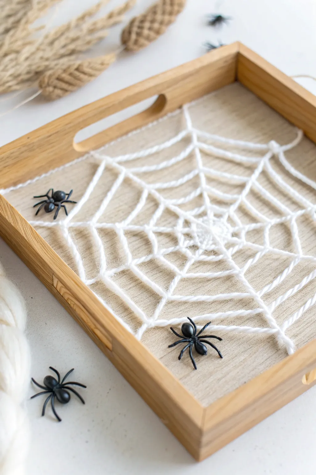 Delight in the simple elegance of a wicked web weaving. 🕸️✨