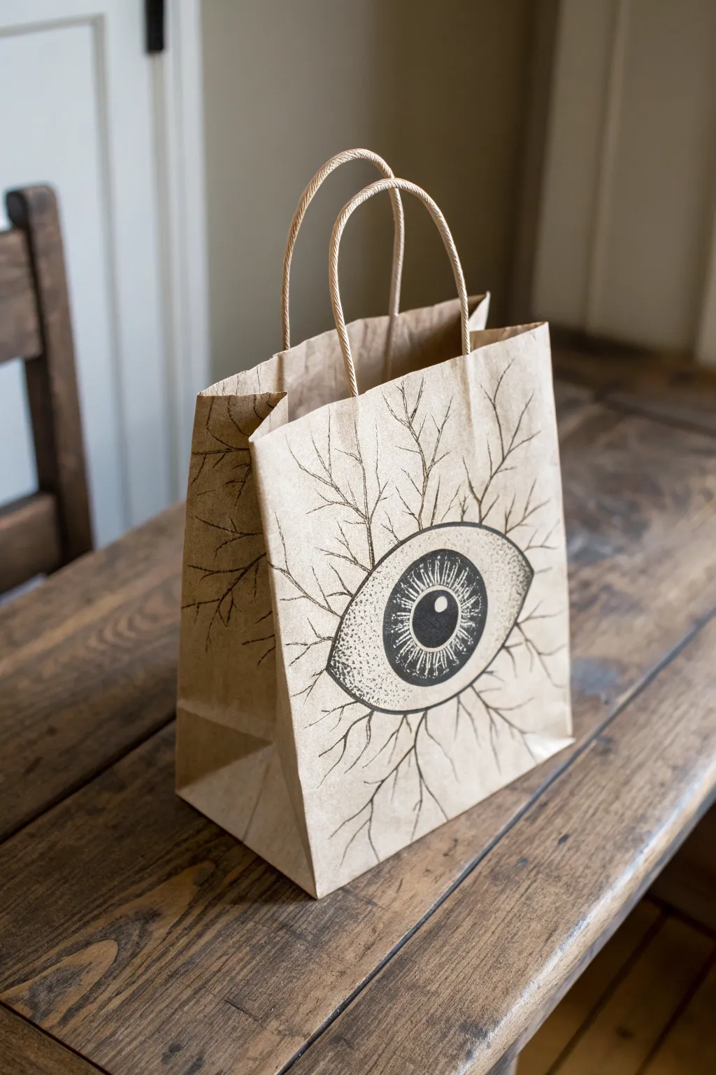 Elevate your Halloween with these chic and spooky eyeball goodie bags—where simplicity meets eerie elegance.