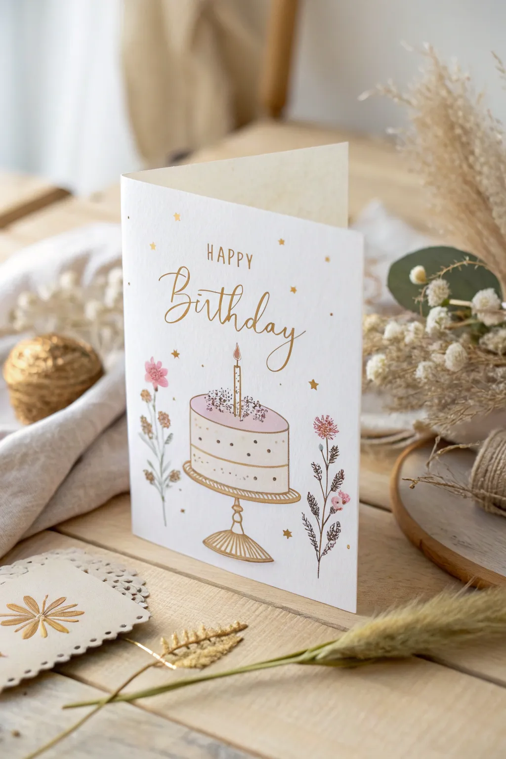 Add a sprinkle of magic to your best friend's birthday with a glittering handcrafted card.