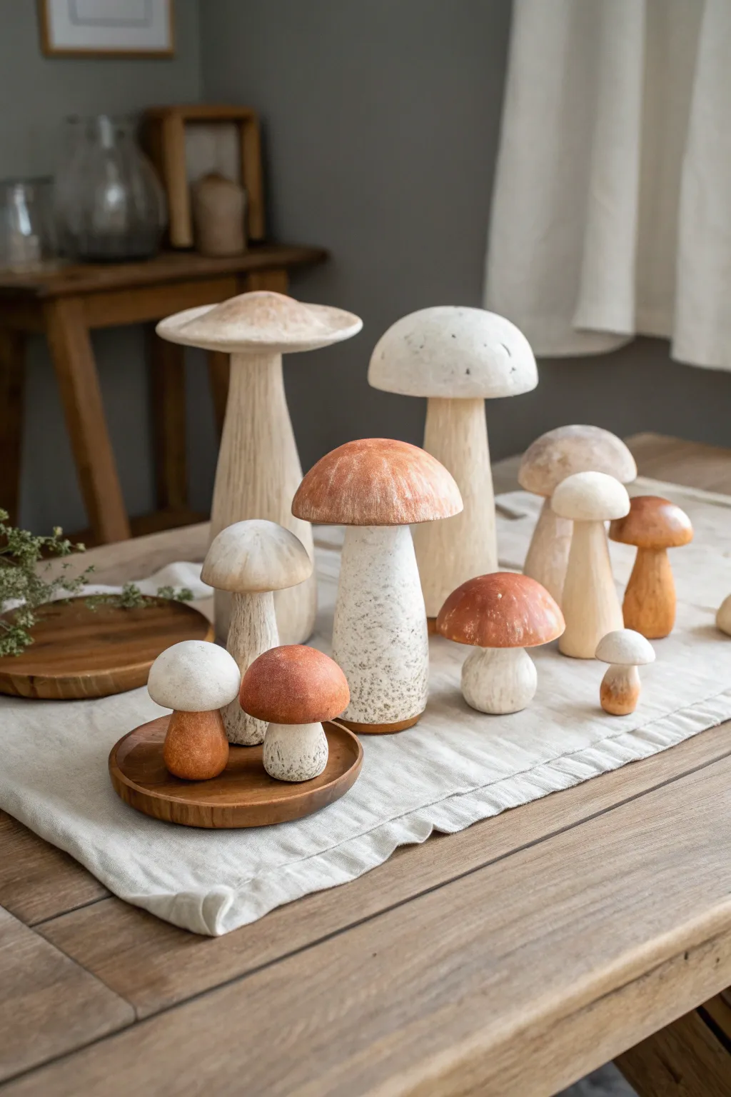 Elevate your dining experience with a touch of handcrafted elegance. 🍄✨