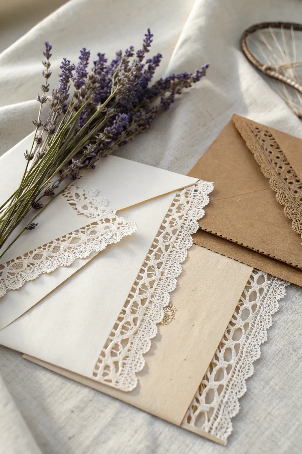 Lace-Trimmed Elegance: A heartfelt touch of vintage charm for your grandma.