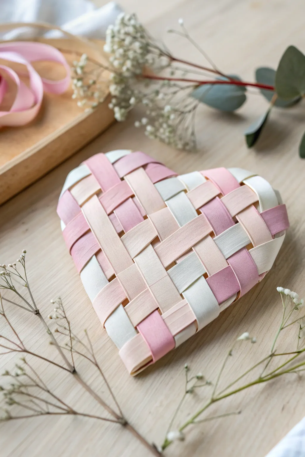 Crafted with Love: A Simple Paper Heart Weaving to Cherish Grandparents Day.