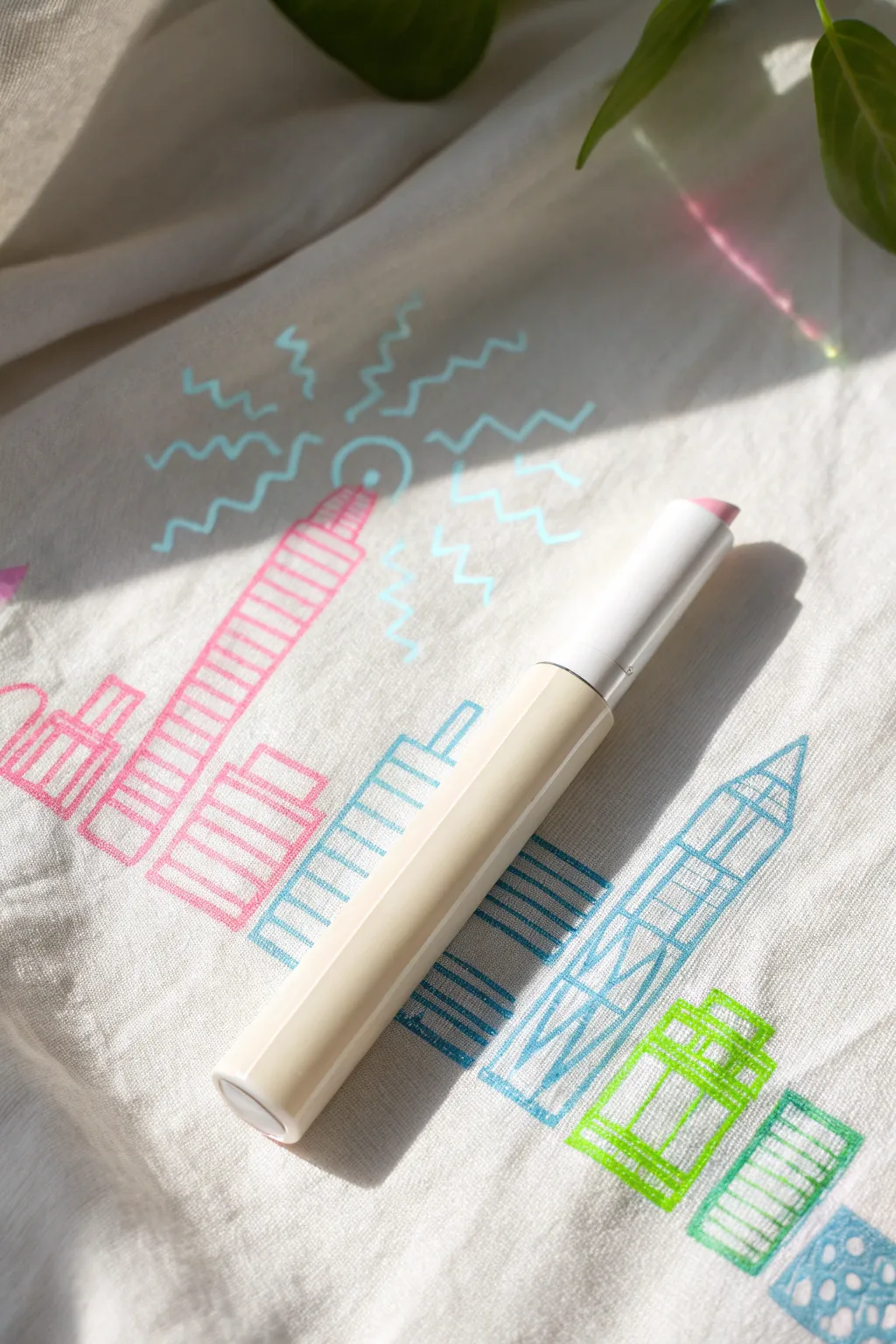 Explore futuristic worlds with the vibrant hues of your highlighter. ✨
