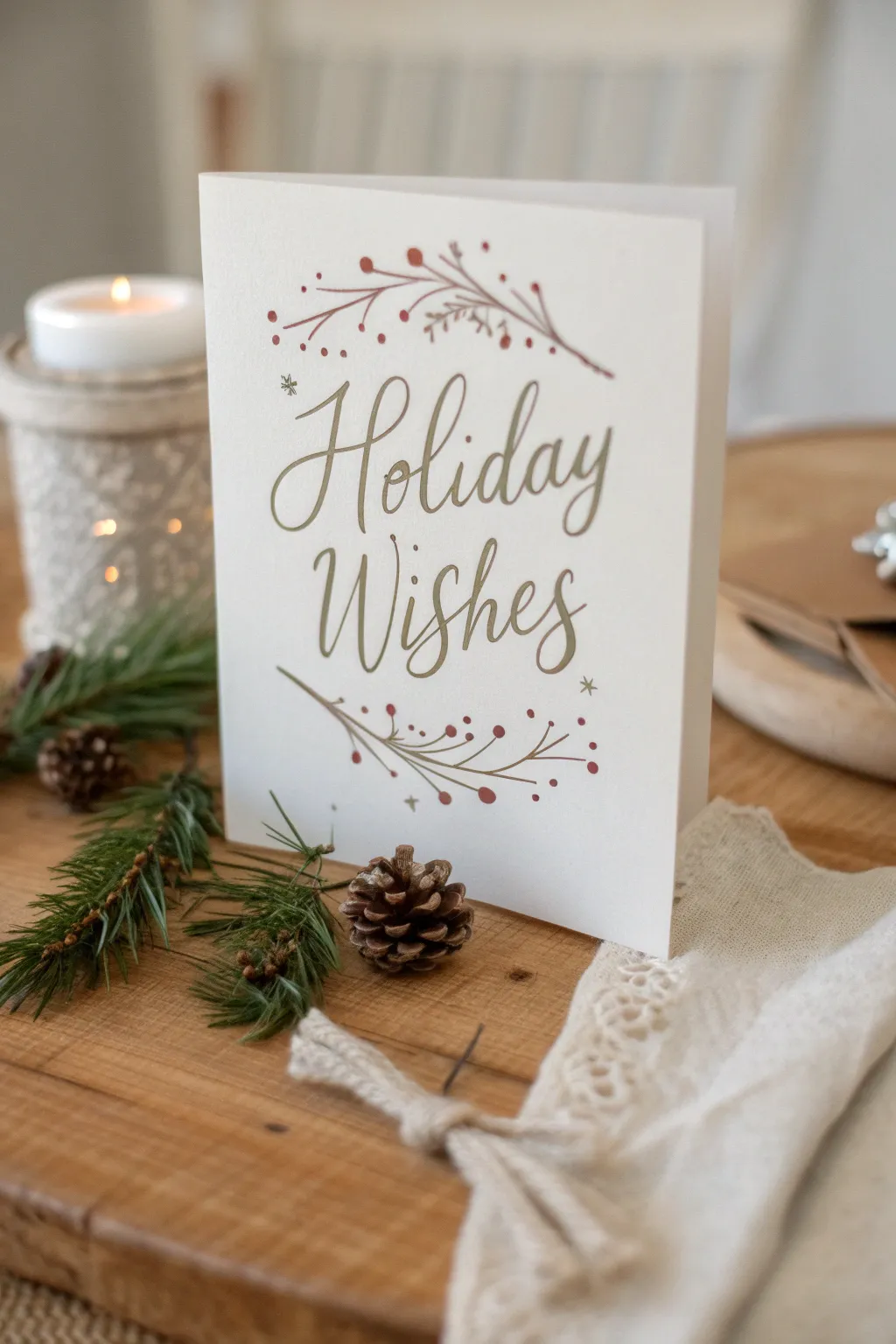 Embrace the art of hand-lettering for a personal touch this holiday season.