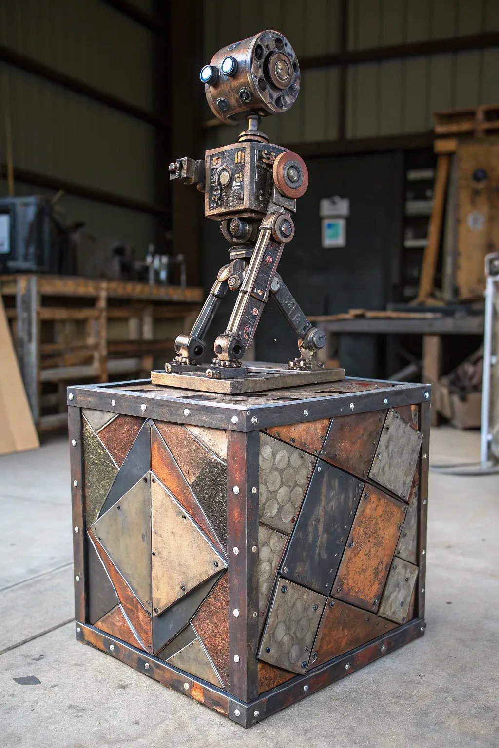 Transform your ballast box into an artful masterpiece of metalwork!