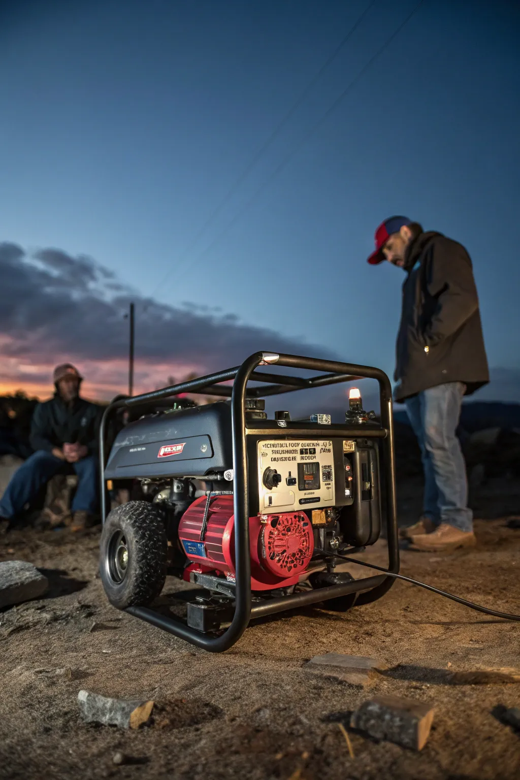 Power up your BBQ nights with this handcrafted portable power source.