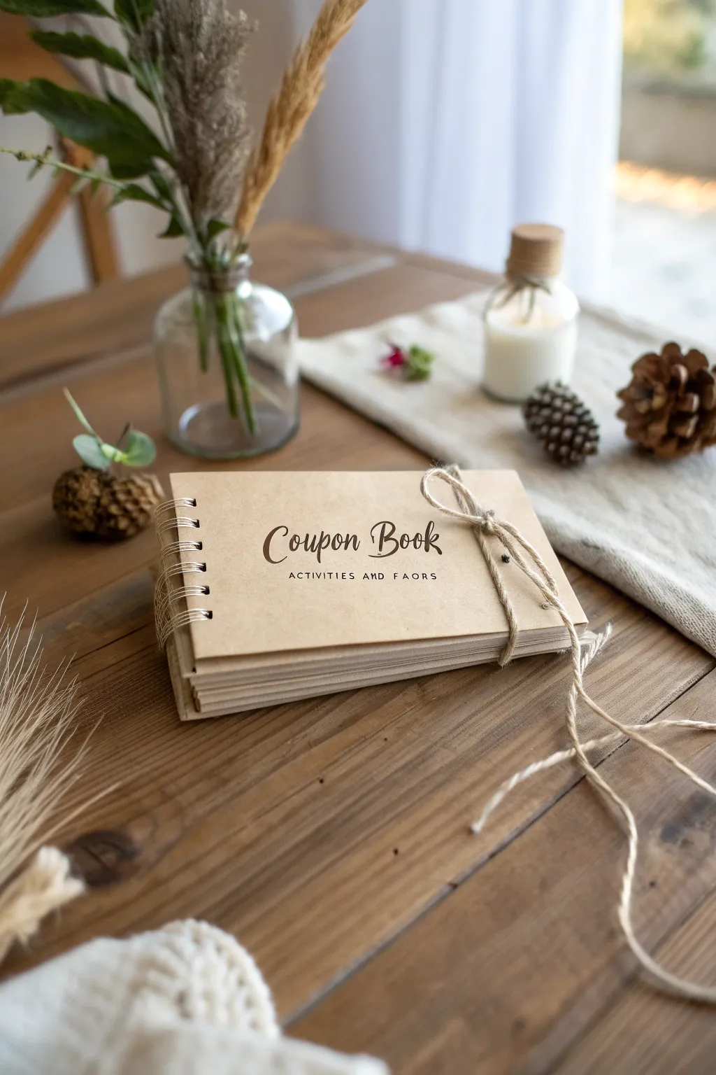 Gift love this Christmas with a handmade coupon book filled with cherished promises.