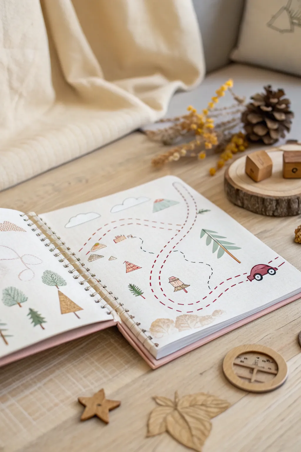 Unlock the world of adventure with this charming interactive map book for little explorers. 🌍✨