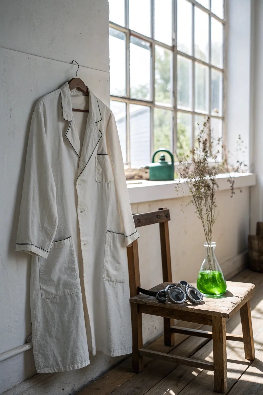 Unleash your inner Mad Scientist with an effortlessly chic DIY look.