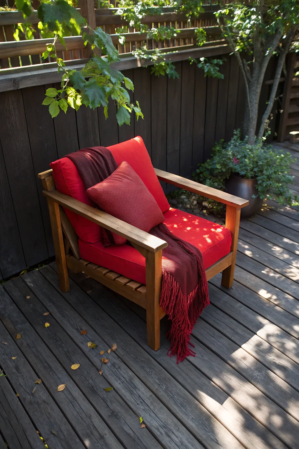 Craft your perfect retreat: A handcrafted nook with bold hues and inviting textures.