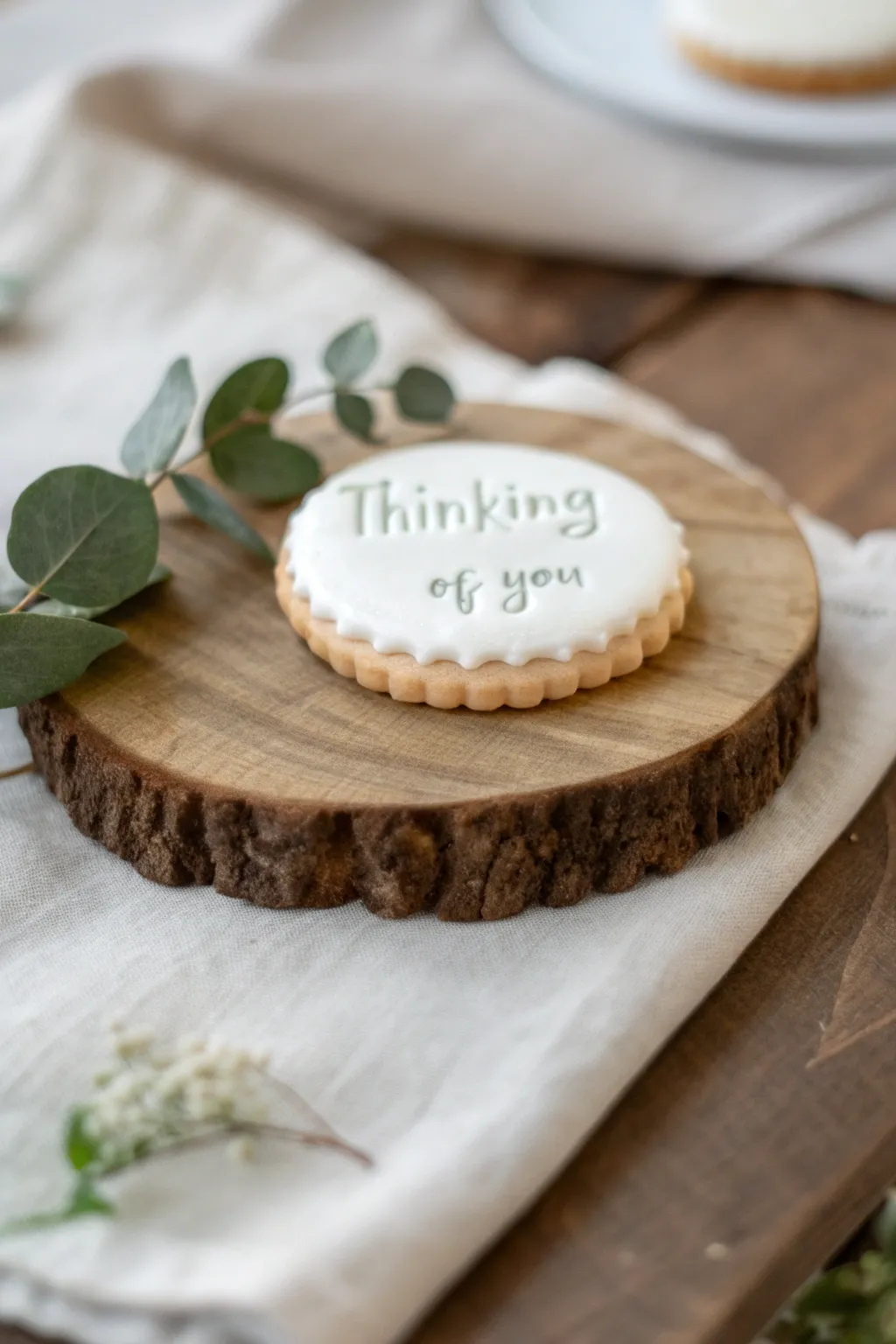 Add a heartfelt touch to your cookies with personalized messages.