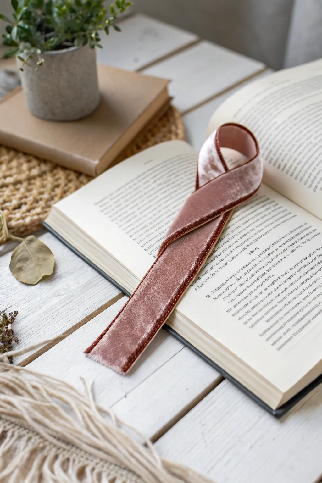 Elevate your reading experience with a touch of luxury and simplicity. #RibbonRomance