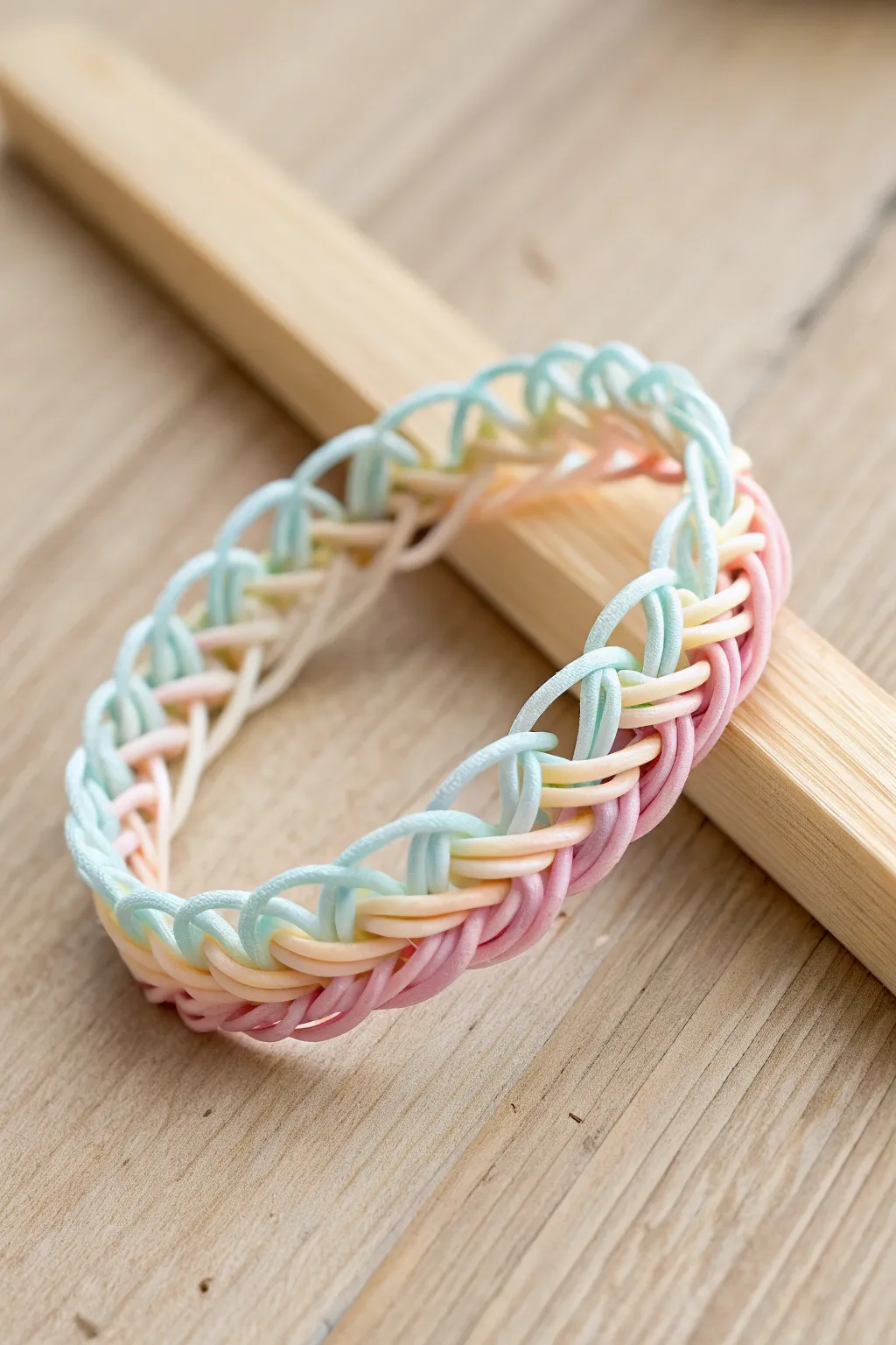 Discover the art of crafting beautiful rubber band bracelets with just a popsicle stick. Embrace simplicity and creativity!