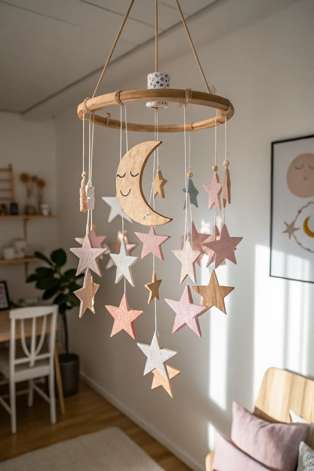 Transform your space into a whimsical night sky with cute constellations that invite dreamy stargazing.