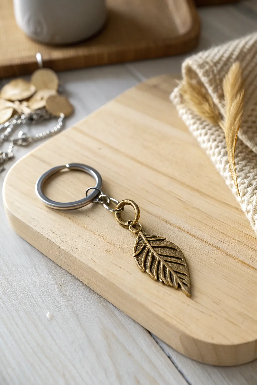 Carry your memories with style – a personalized keychain that speaks to your journey.