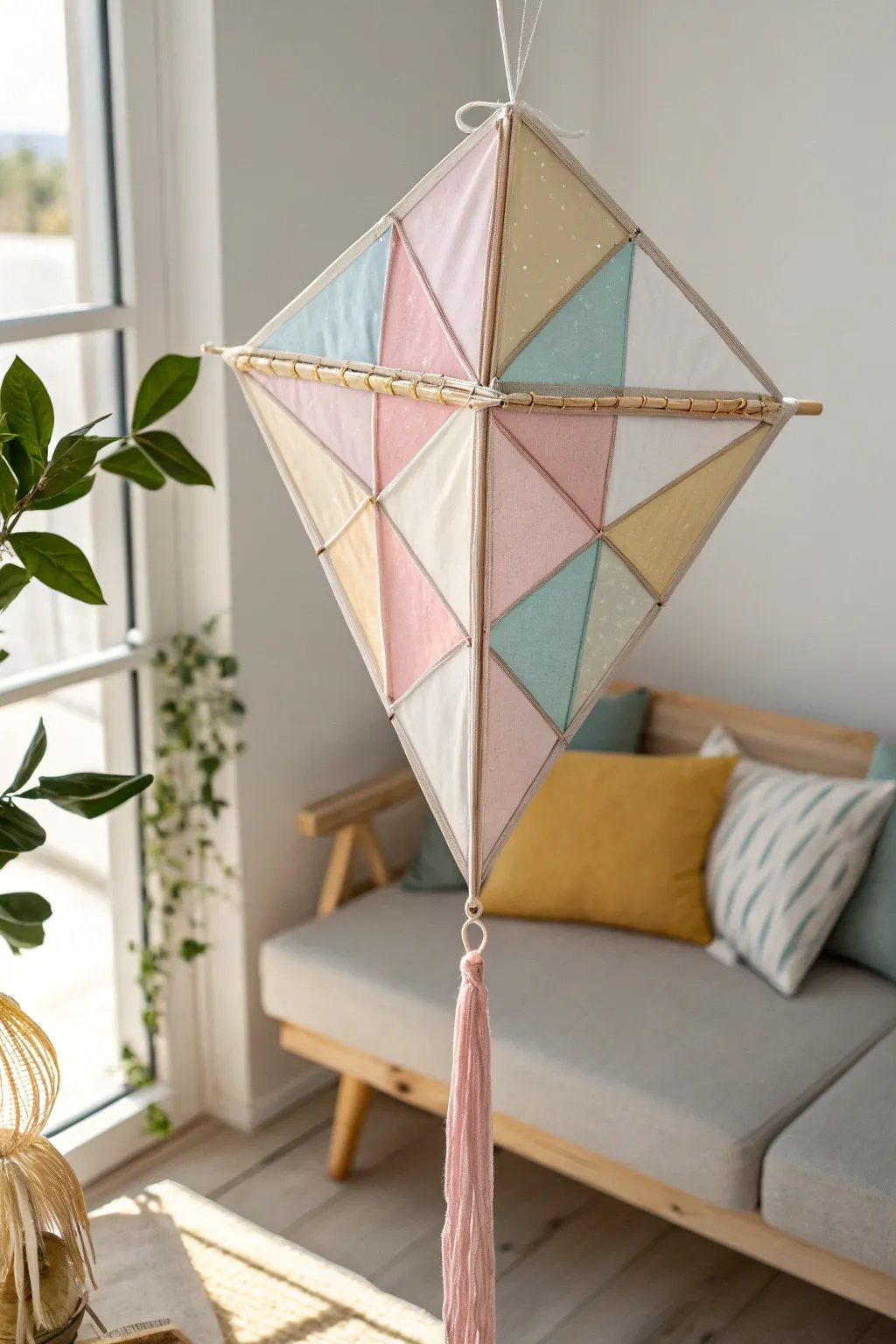Inspire creativity with this stunning geometric shape kite, perfect for little hands and big imaginations.