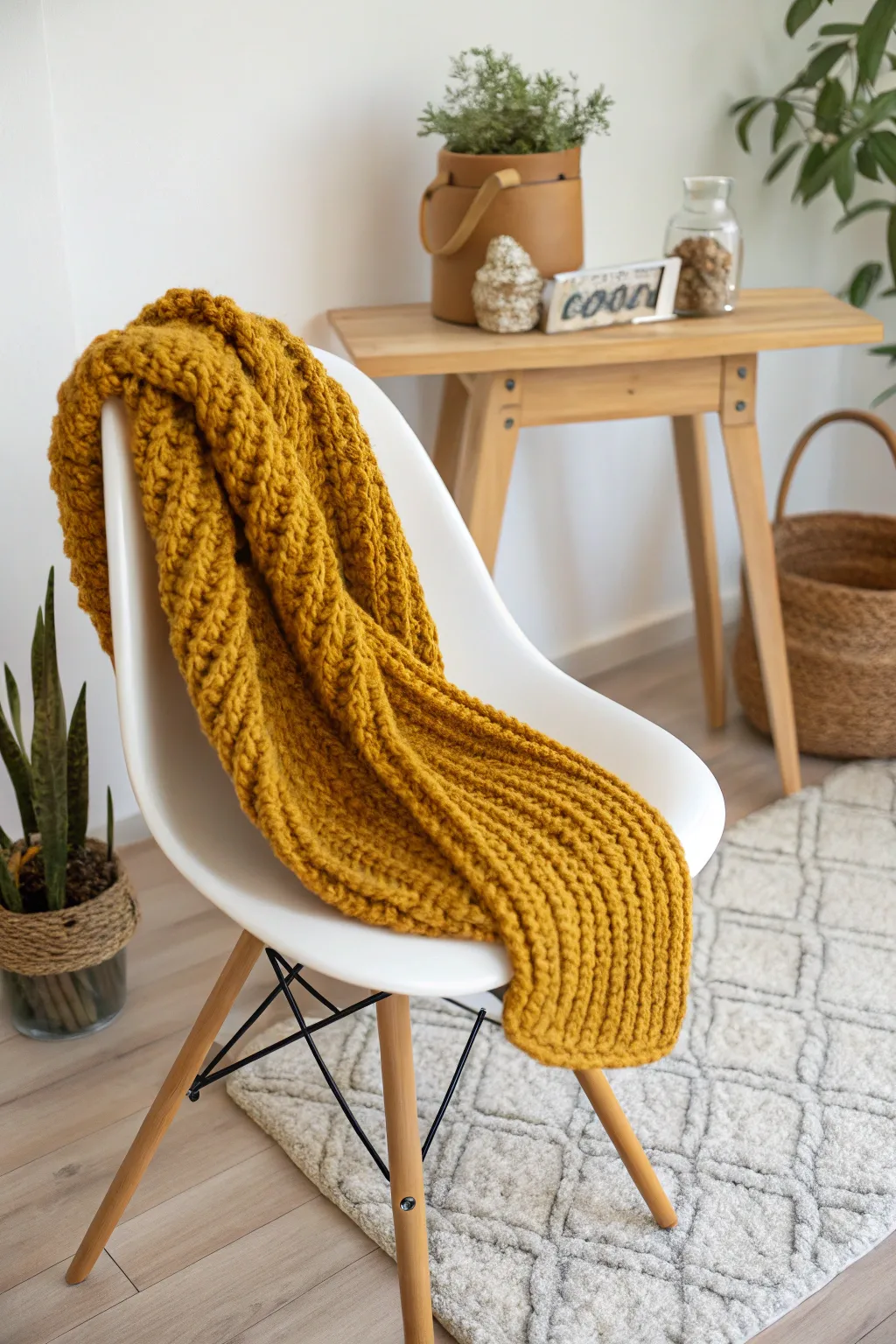 Brighten your winter days with a handcrafted cowl in bold hues, where Scandinavian simplicity meets Boho charm.