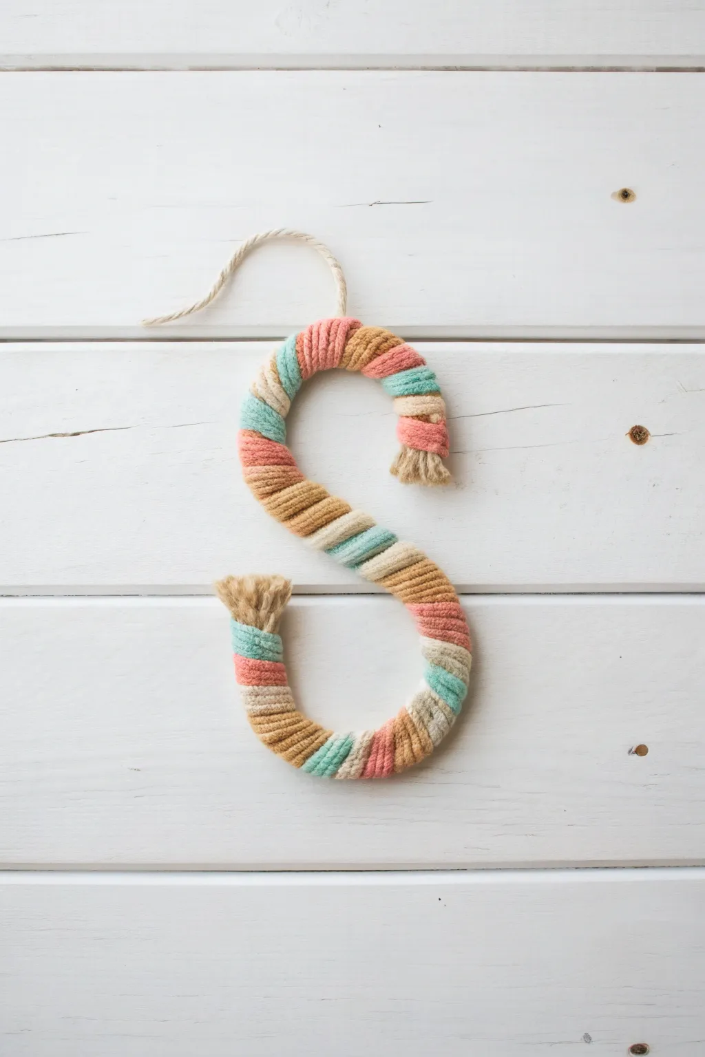 Spiral into creativity with this charming letter 'S' craft, perfect for adding a whimsical touch to any minimalist decor!