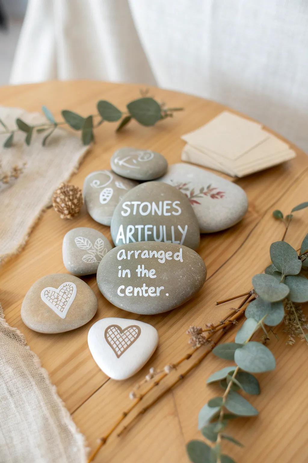 Tell your love stories through beautifully crafted story stones.