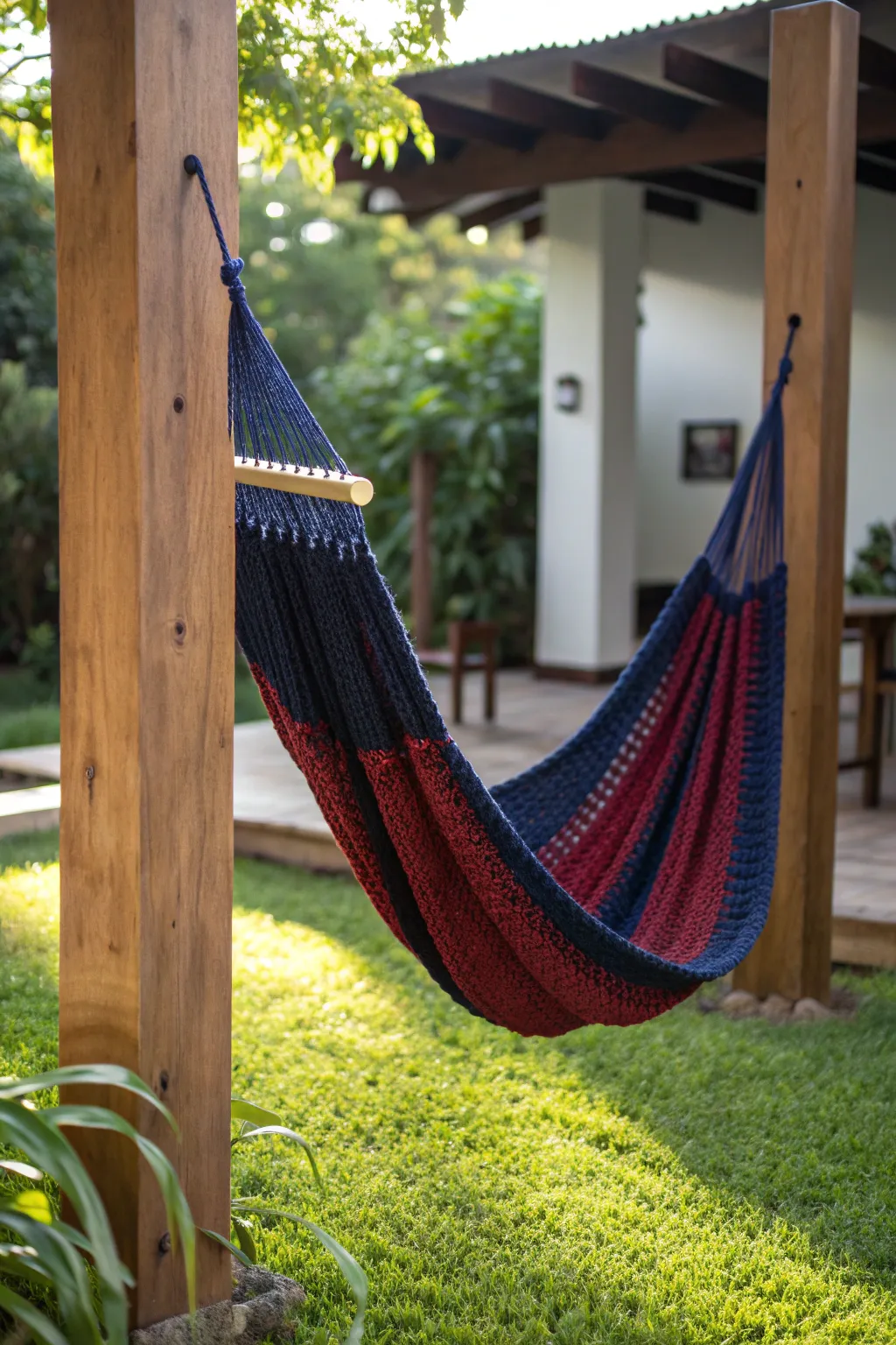Swing into serenity with your own handcrafted hammock haven.