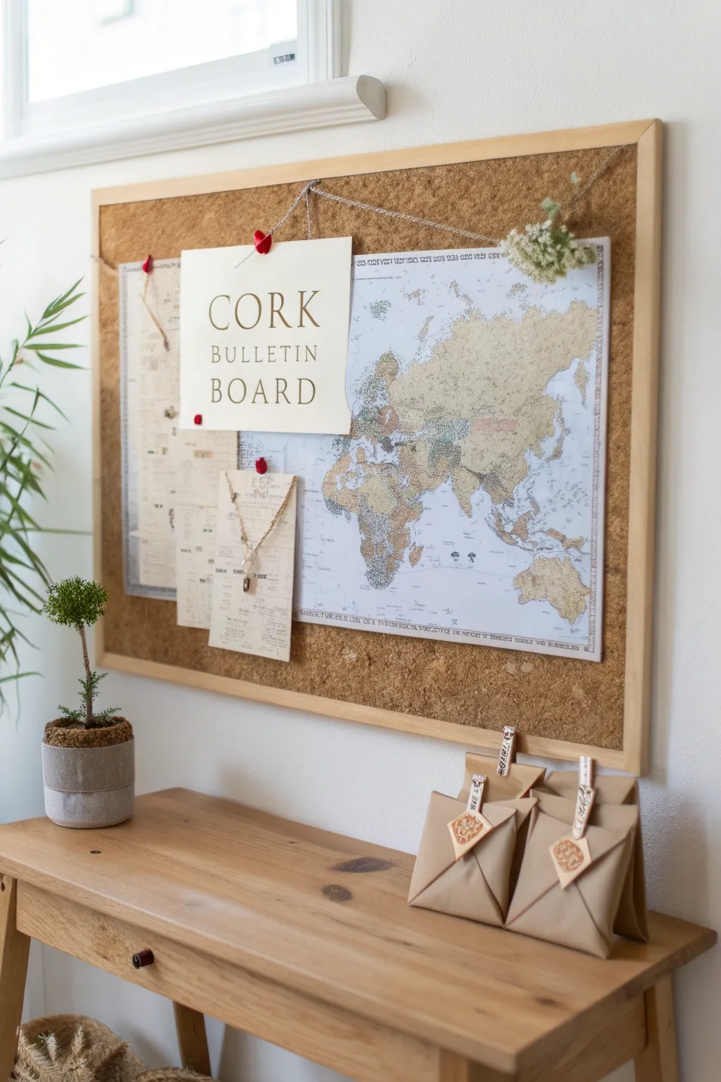 Unravel the mystery of your next adventure with this stylish and interactive map board.