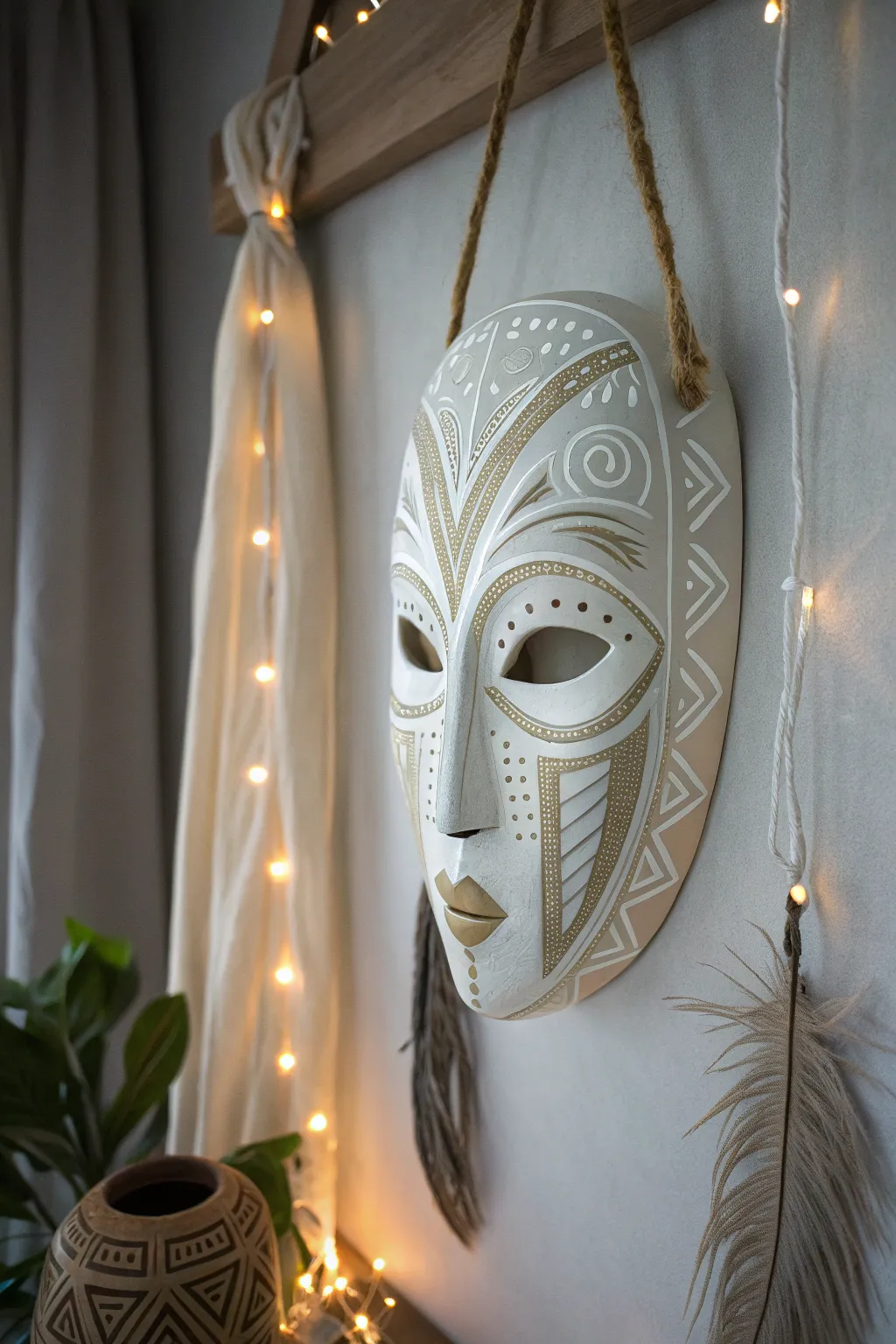 Illuminate your creativity with this enchanting glow-in-the-dark mask, perfect for adding a touch of magic to any evening event.