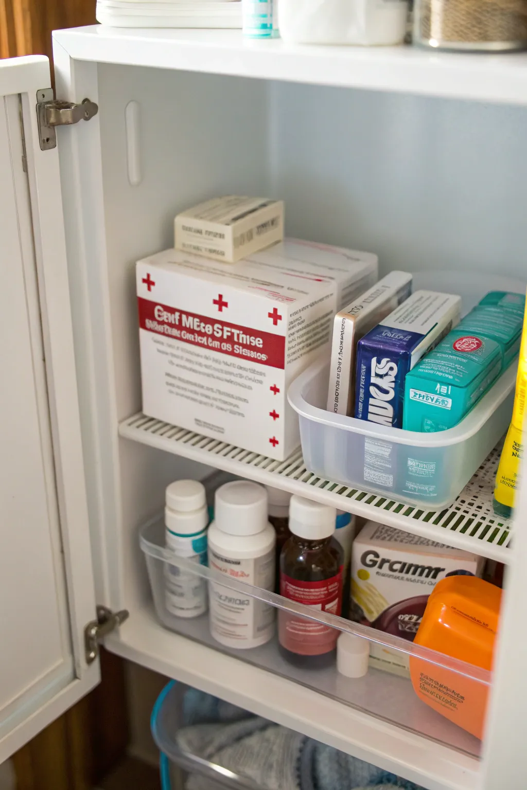A quick-grab bin keeps your daily essentials within easy reach.