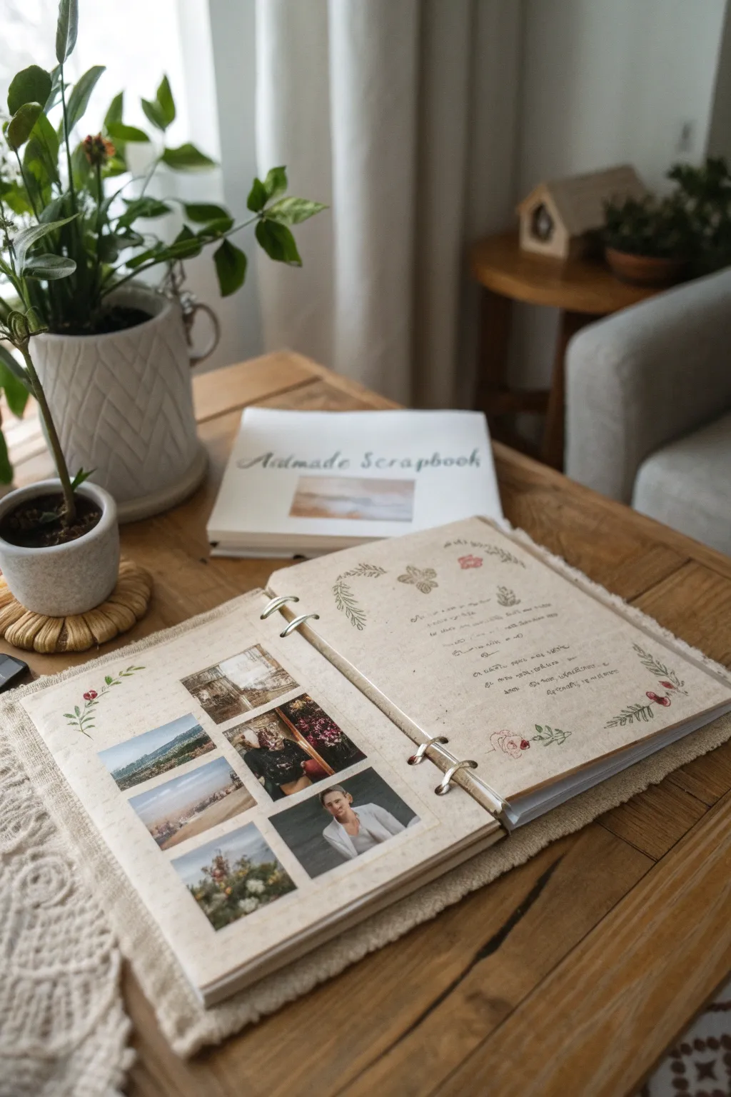 Capture your journey in style with a personalized memory scrapbook that showcases your growth and creativity.