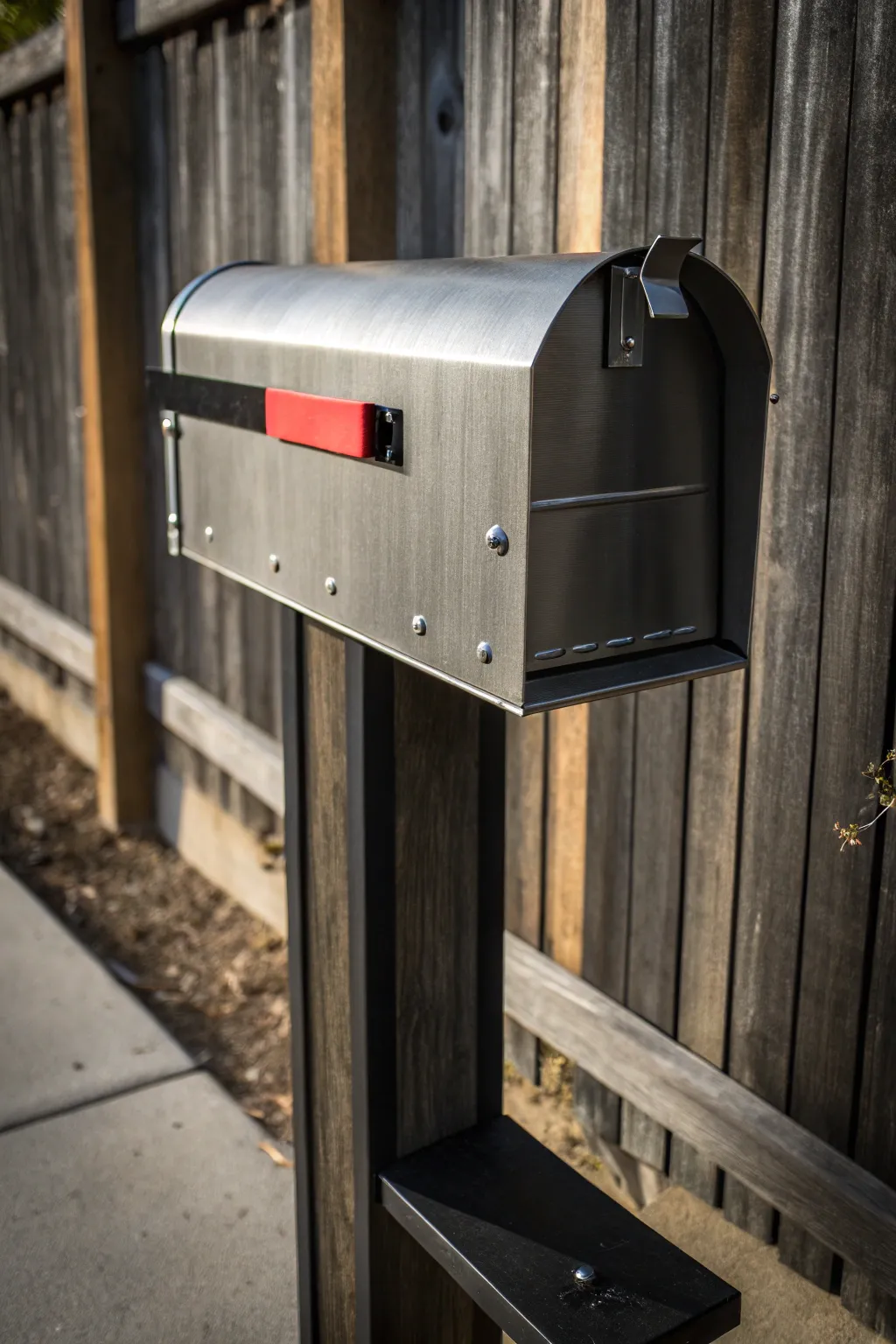 Unveil the mystery: A mailbox with a hidden twist.