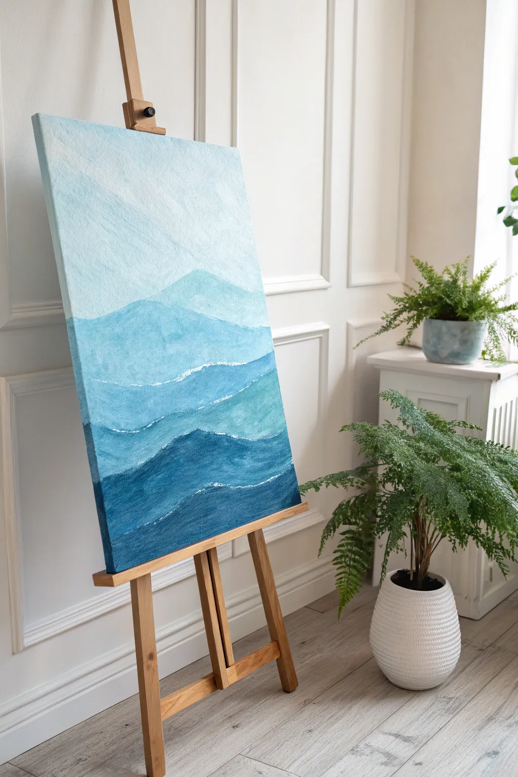 Discover the art of Layered Simplicity—where every shade tells a story. 🌊🎨