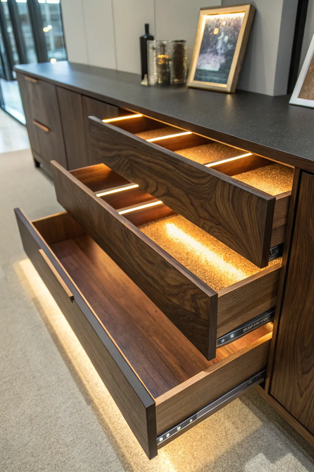 Elevate your space with the art of LED lighting—where craftsmanship meets modern elegance.