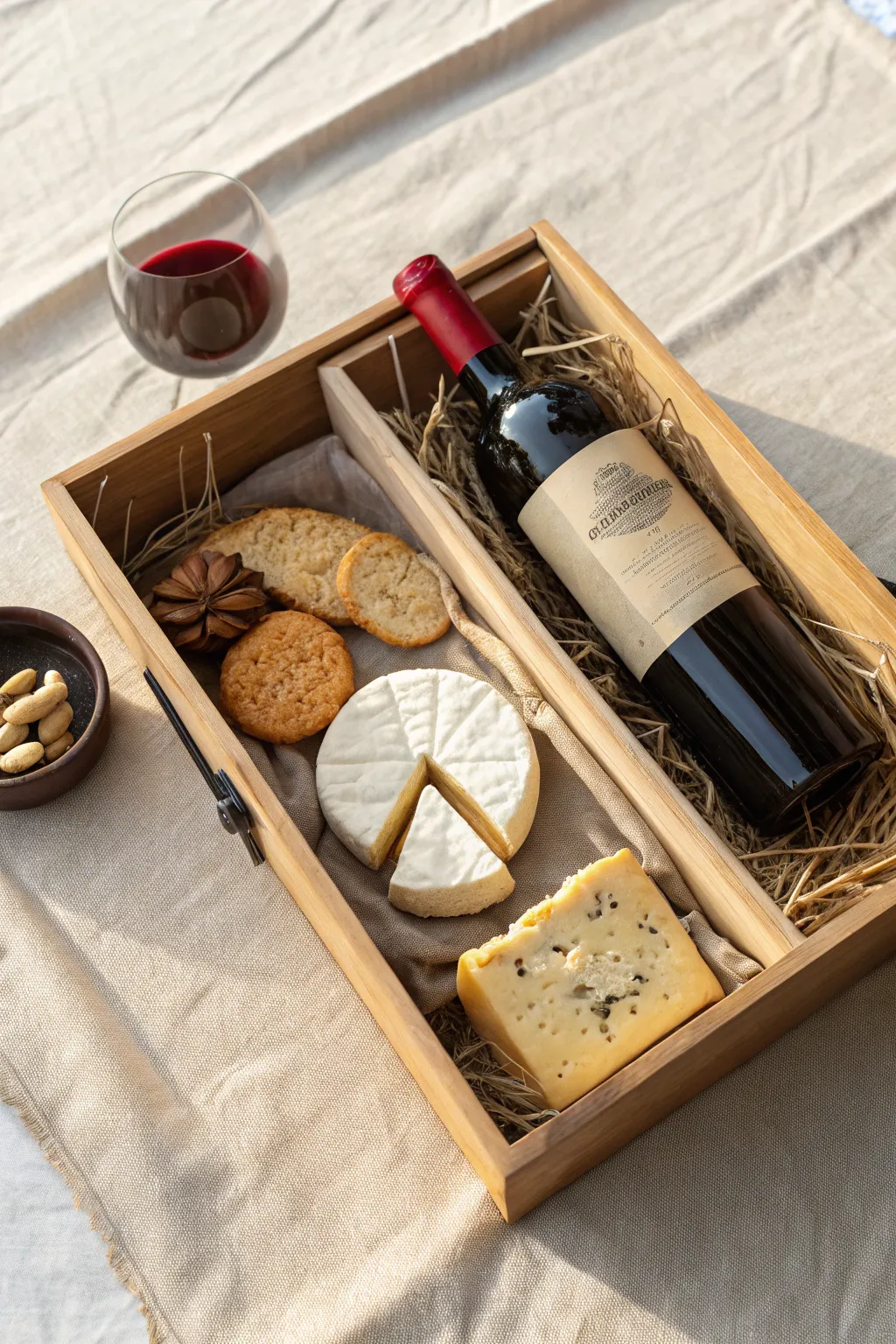 Elevate Mother's Day with a touch of elegance: a perfect pairing of wine and artisanal cheeses.