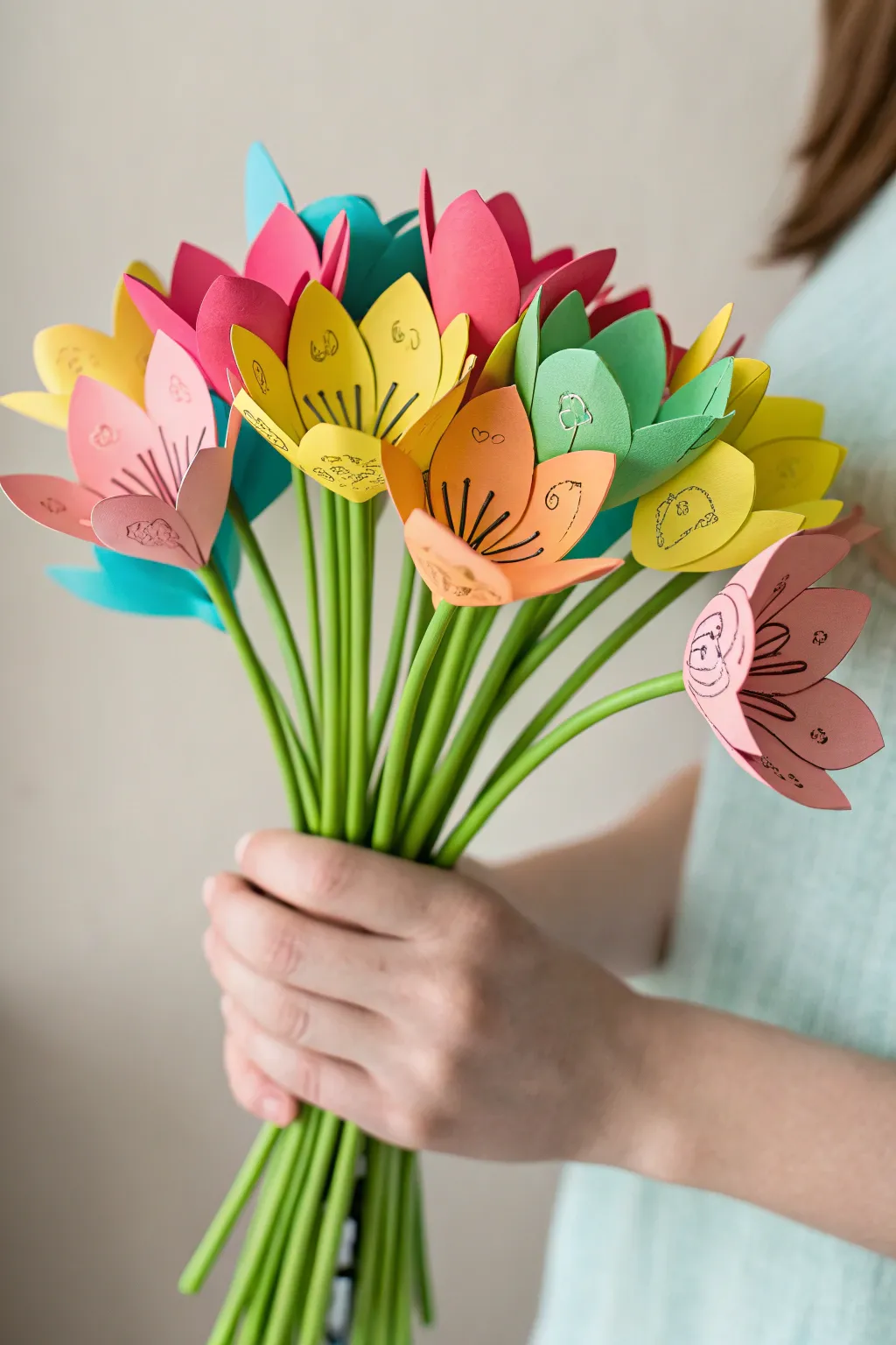 Celebrate Mother's Day with a bouquet as unique as your love. 🌸✨ #HandmadeWithLove #ScandiBohoCharm