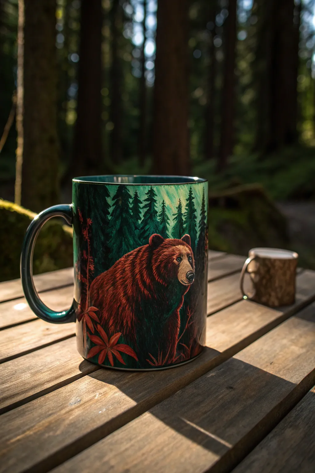 Embrace the wild with every sip - a mug that brings nature's majesty to your morning ritual.