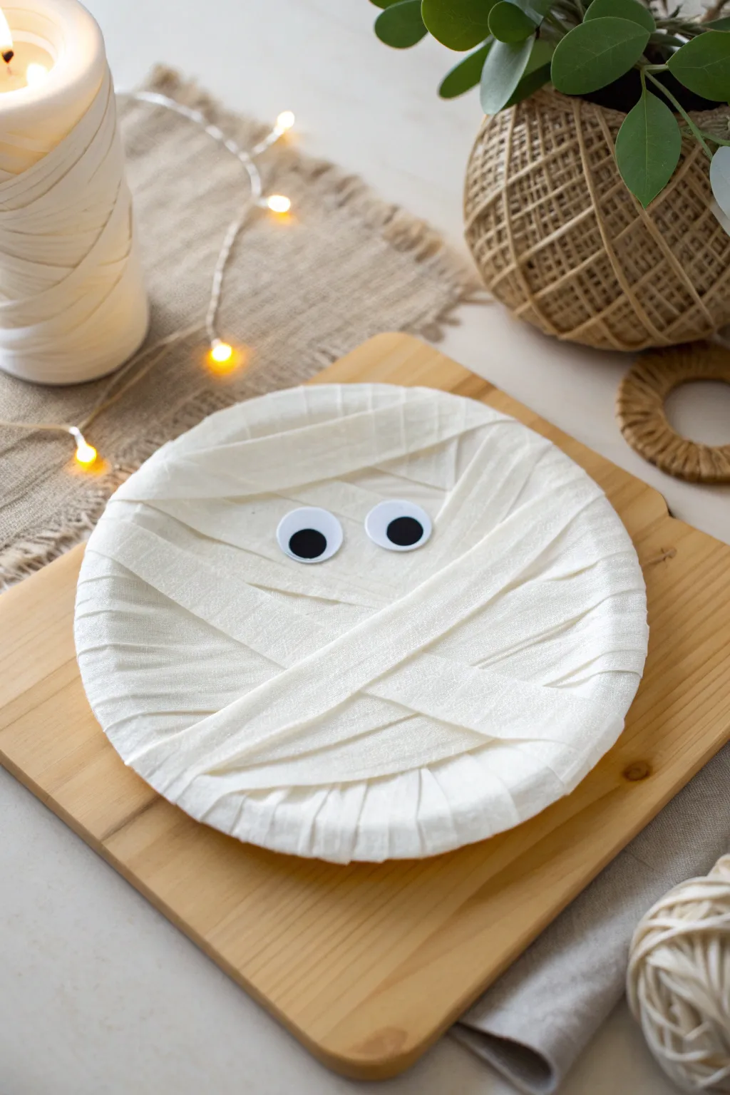 Unveil the magic of movement with this charming interactive mummy craft. Perfect for adding a playful twist to your DIY decor!