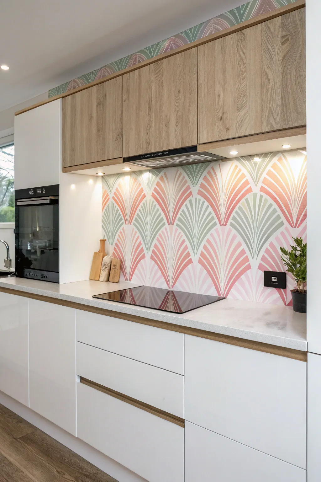 Elevate your kitchen with an acrylic backsplash—where bold design meets minimalist elegance.