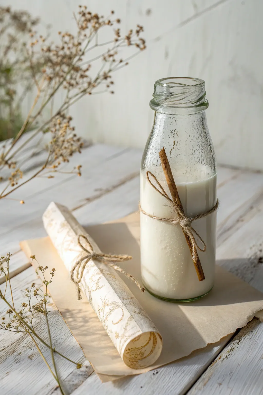 Capture romance with a timeless message in a bottle.